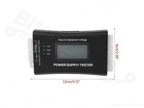 ATX PC Power Supply Tester with LCD Display